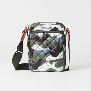 MZ Wallace- Metro Crossbody in Ocean Camo